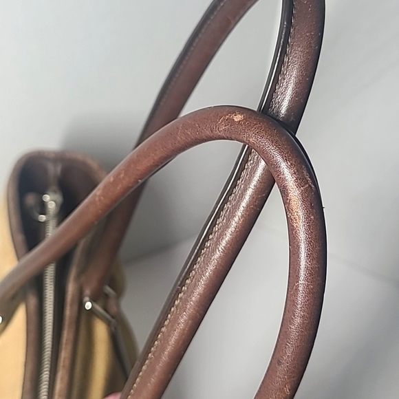 Coach Vintage Suede and Leather Hampton XL Tote/Carryall #H3S-5121 - Picture 11 of 17